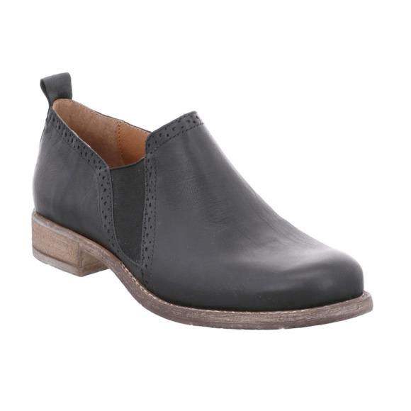 Josef Siebel NWT Sienna 91 Women’s Leather Slip-On in Black Size EU 39/US 8.5 - Picture 1 of 9